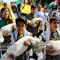 راهپیمایی جمعه های خشم و انزجار در بجنورد برگزارشد
