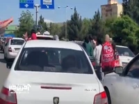 وضعیت مسیر منتهی به ورزشگاه پیش از جشن قهرمانی