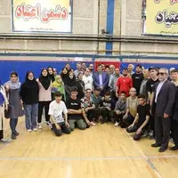 حضور وزیر ورزش در مجموعه ورزشکاران روشندل