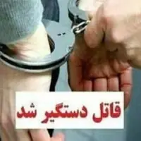قاتل فراری با شلیک پلیس زمین گیر و دستگیر شد