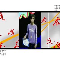 قهرمانی نونهال کشتی گیر سمنانی در مسابقات کشوری