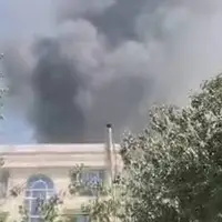 بازار معروف افغانستان در آتش سوخت