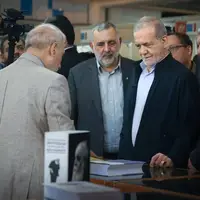 بازدید رئیس جمهور از نمایشگاه کتاب تهران 