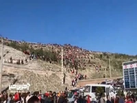 ورود هواداران به ورزشگاه یادگار امام
