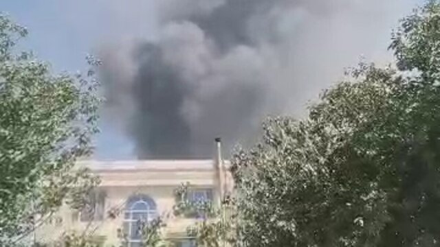 بازار معروف افغانستان در آتش سوخت