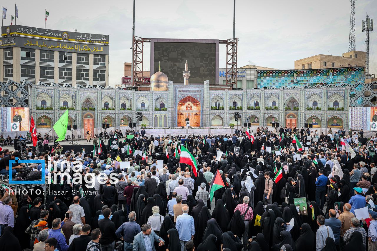 عکس/ سالگرد شهدای خدمت در میدان امام حسین (ع)