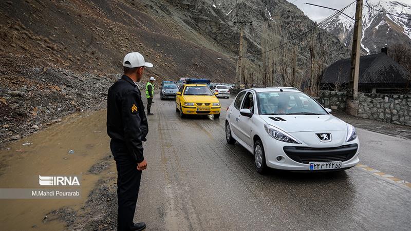 محدودیت ترافیکی در محورهای شمالی به دلیل انسداد جاده چالوس