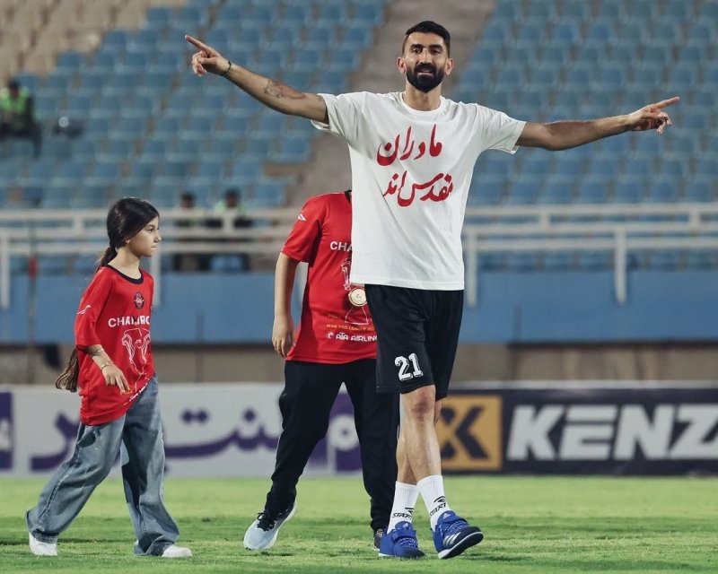 مثلث جنجالی تراکتور در پیج بیرانوند!