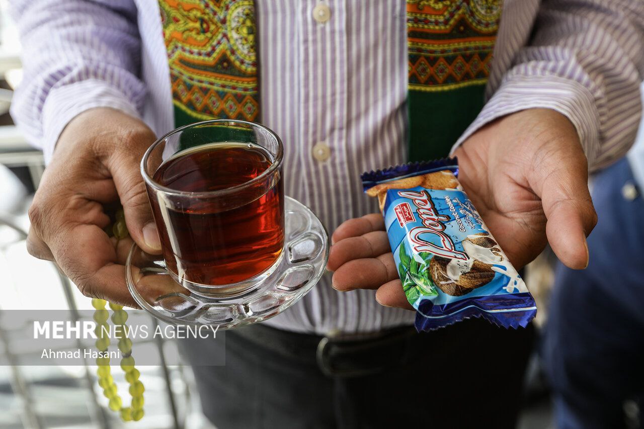 عکس/ چایخانه حضرت رضا (ع)