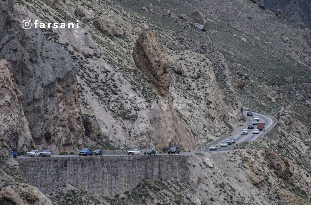 تصاویری از جاده هراز در سال ۱۳۸۱ 