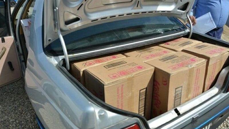کشف بیش از ۴ میلیارد ریال کالای قاچاق از ۲ خودرو در زنجان