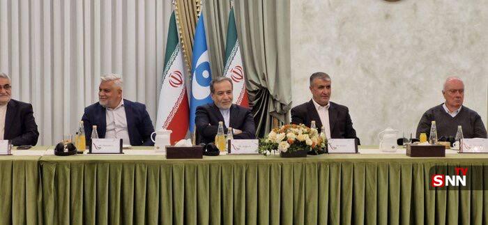 عکس/ دیدار اعضای نهاد بین‌المللی پوگواش با وزیر امورخارجه و رییس سازمان انرژی اتمی ایران  