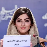 چهره ها/  پردیس پورعابدینی با یک تیپ متفاوت در شیراز