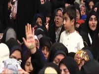 قابی متفاوت از دیدار معلمان با رهبر انقلاب