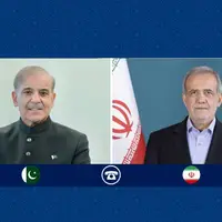قدردانی نخست‌وزیر پاکستان از ابتکار صلح‌آفرین پزشکیان در گفت‌وگوی تلفنی