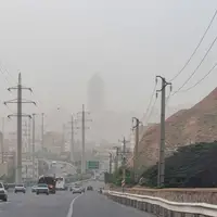 باد و گردوخاک در راه آذربایجان شرقی