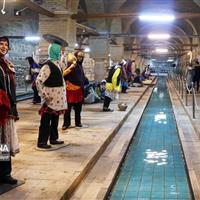 نفوذ رطوبت بنای تاریخی رختشویخانه زنجان را تهدید می‌کند