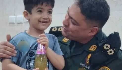 کودک گمشده به آغوش خانواده بازگشت