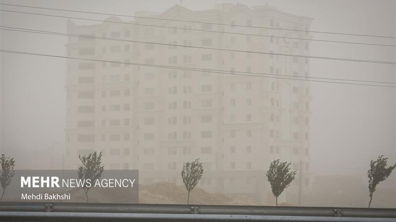 وقوع گرد و خاک و کاهش کیفیت هوا در ایلام از فردا