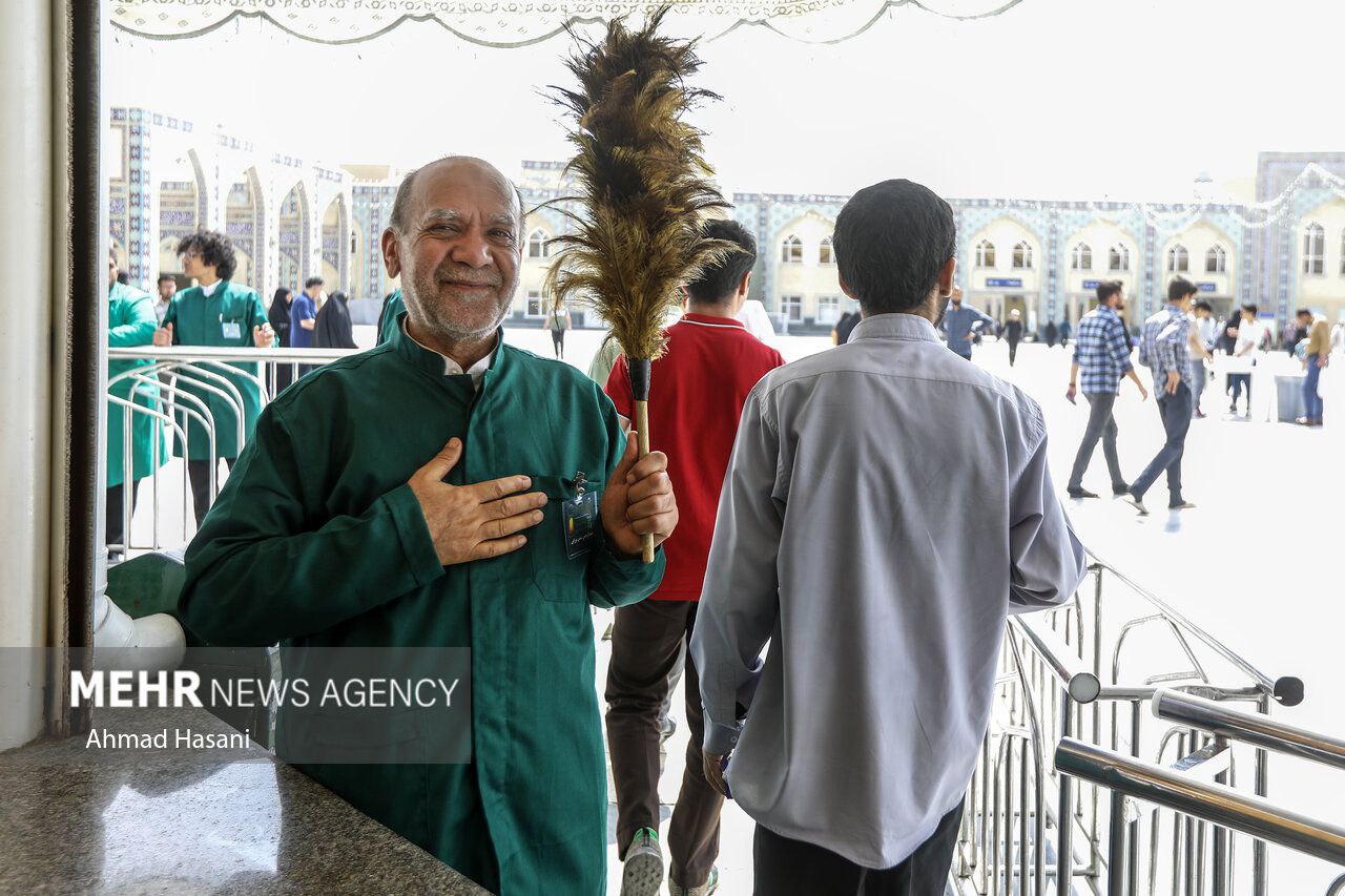 عکس/ چایخانه حضرت رضا (ع)