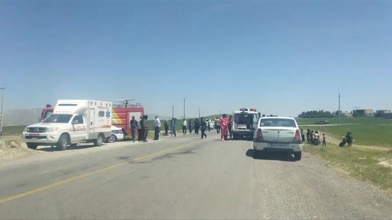 حادثه رانندگی در جاده نورآباد - کرمانشاه ۲ کشته برجا گذاشت