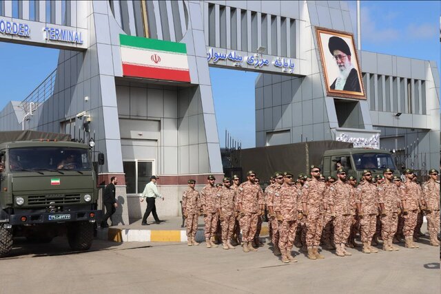 برگزاری رزمایش مشترک سپاه پاسداران و ارتش جمهوری آذربایجان در قره‌باغ