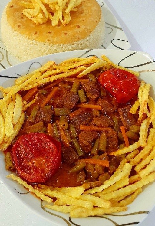 از شما/خورشت لوبیاسبز