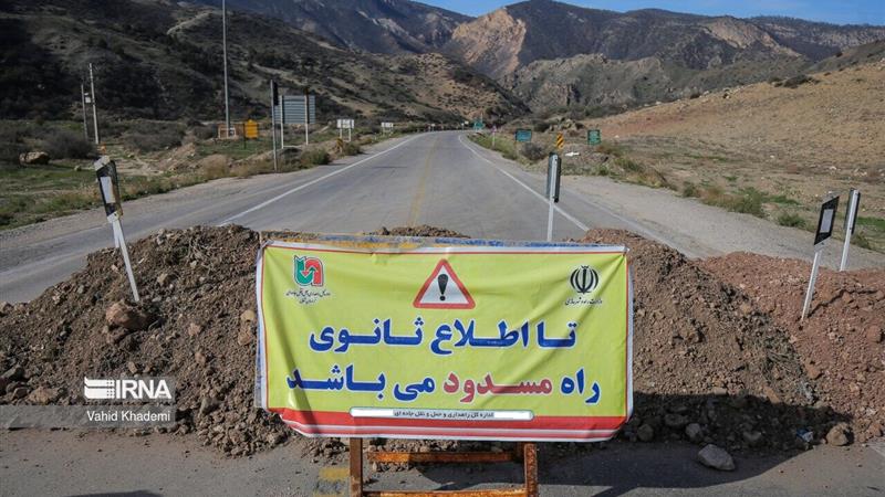 جاده اسدیه به بیرجند مسدود است