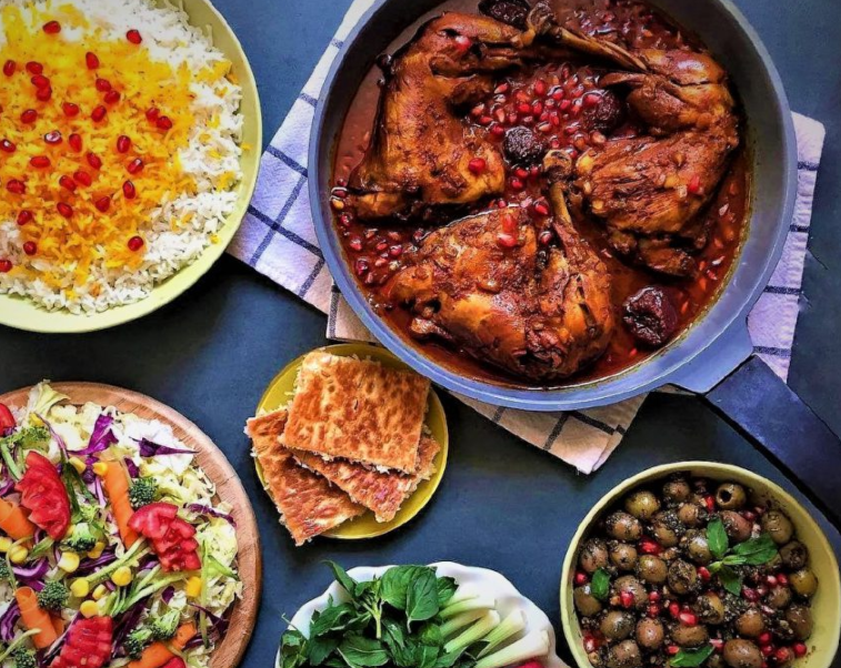 مرغ ناردونی؛ یک غذای فوق العاده شمالی