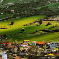 حال و هوای بارانی در کلاردشت