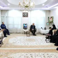 دیدار رئیس‌جمهور با خانواده شهدای خدمت