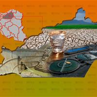 زخم کهنه خشکسالی‌؛ کاهش ۵۴ درصدی بارندگی‌ها در سمنان