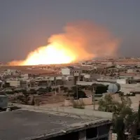 انفجار در شهر المیادین سوریه