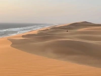 بندر ساندویچ در صحرای نامیب، نامیبیا 