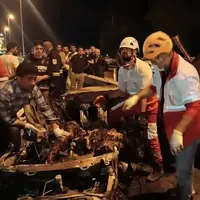 برخورد وانت با خودروی نیروی انتظامی؛ 3 نفر از کارکنان پلیس مصدوم شدند