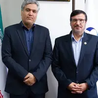 دیدار غفور کارگری با مدیرعامل صندوق حمایت از قهرمانان