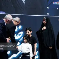 عکس/ مراسم پاسداشت شهدای خدمت با حضور رئیس جمهور