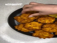 مرغ پنیری خوشمزه و کش دار