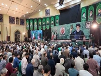 بزرگداشت شهادت آیت‌الله رئیسی در همدان