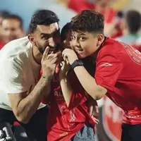 پسر بیرانوند در جشن قهرمانی گم شد!