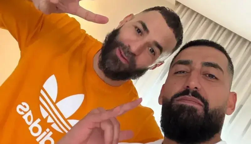کریم بنزما مربی ایرانی گرفت!