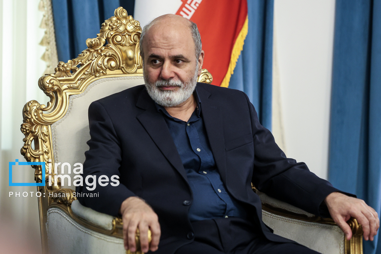 عکس/ دیدار رئیس دپارتمان سیاست خارجی جمهوری آذربایجان با دبیر شورای عالی امنیت ملی