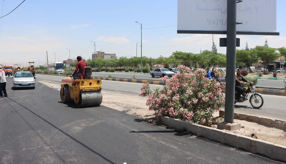 آسفالت ۲۱ هزار مترمربع از معابر شهر کرمان