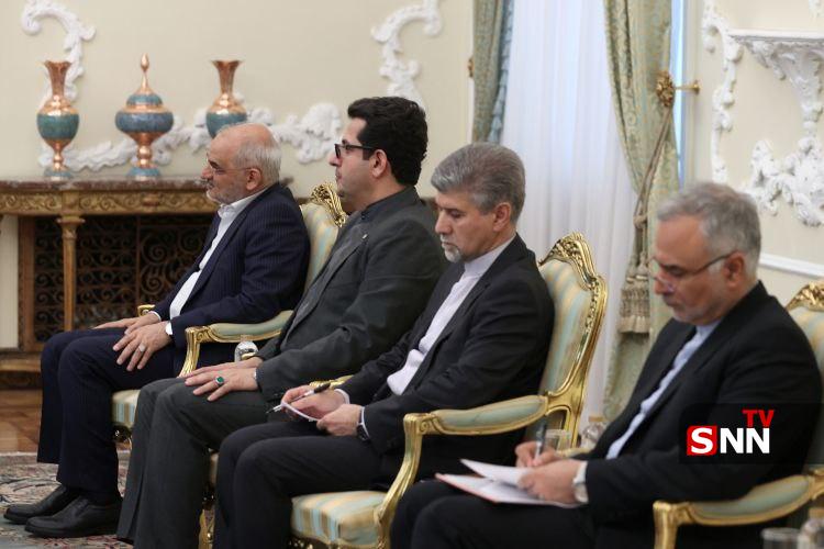 عکس/ دیدار وزیر امور خارجه عراق با دکتر پزشکیان