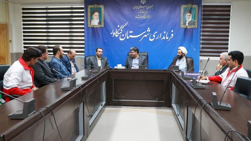 احداث پایگاه جدید هلال احمر در مسیر کنگاور - اسدآباد
