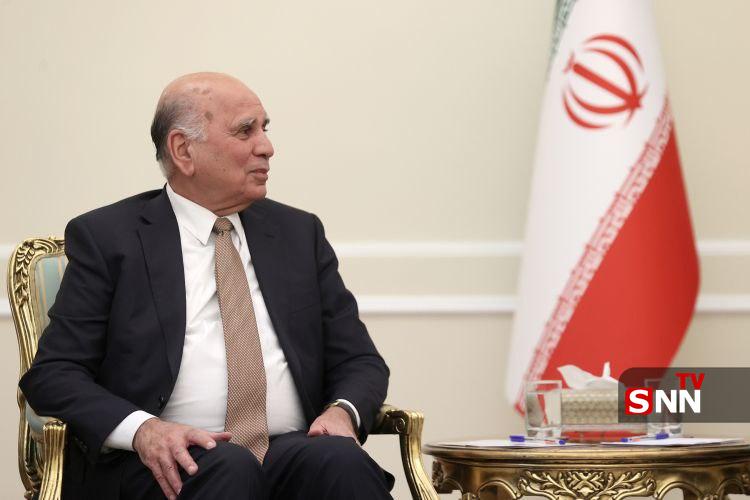 عکس/ دیدار وزیر امور خارجه عراق با دکتر پزشکیان
