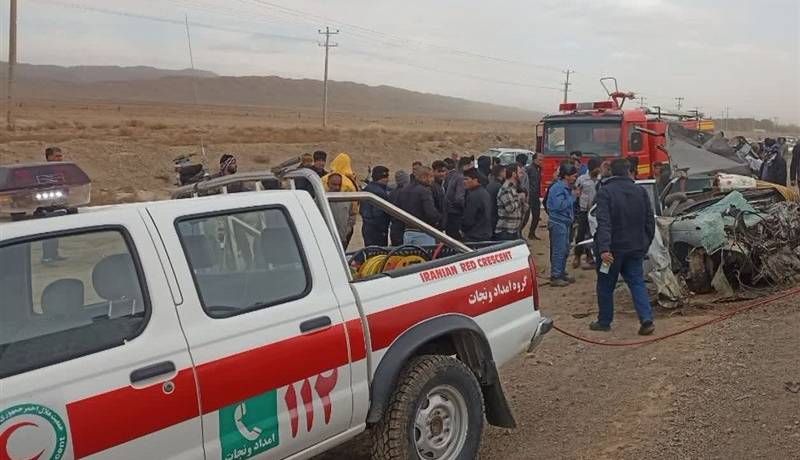 برخورد کامیون با سواری 4 کشته برجای گذاشت