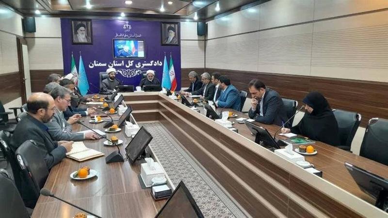 افتتاح هشتمین مرکز پژوهشی مشترک پژوهشگاه قوه قضاییه در سمنان