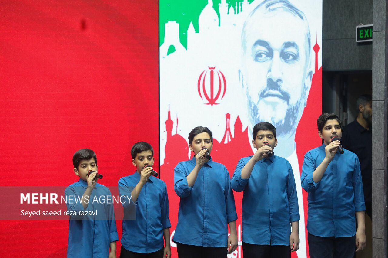 مراسم بزرگداشت شهید امیرعبدالهیان و شهدای خدمت