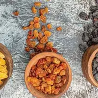 کاربرد انواع کشمش در خورد و خوراک